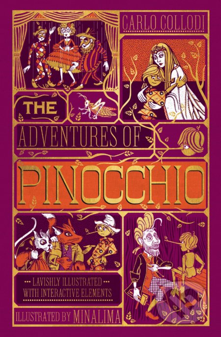 Kniha: The Adventures of Pinocchio (Carlo Collodi). HarperCollins, 2020 Kniha: The Adventures of Pinocchio (Carlo Collodi). HarperCollins, 2020