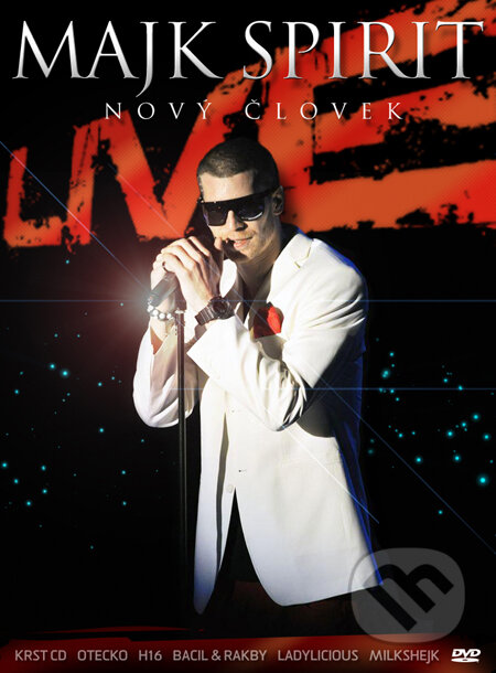 Film: Majk Spirit: Nový človek – Live koncert (Bonton Film) (DVD). Bonton Film, 2012 Film: Majk Spirit: Nový človek – Live koncert (Bonton Film) (DVD). Bonton Film, 2012