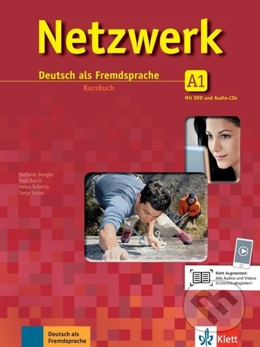 Netzwerk A1 Kursbuch + 2CD + DVD, Klett, 2021
