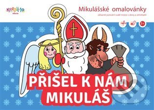 Kniha: Mikulášské omalovánky (Kresli.to). Kresli.to, 2021 Kniha: Mikulášské omalovánky (Kresli.to). Kresli.to, 2021