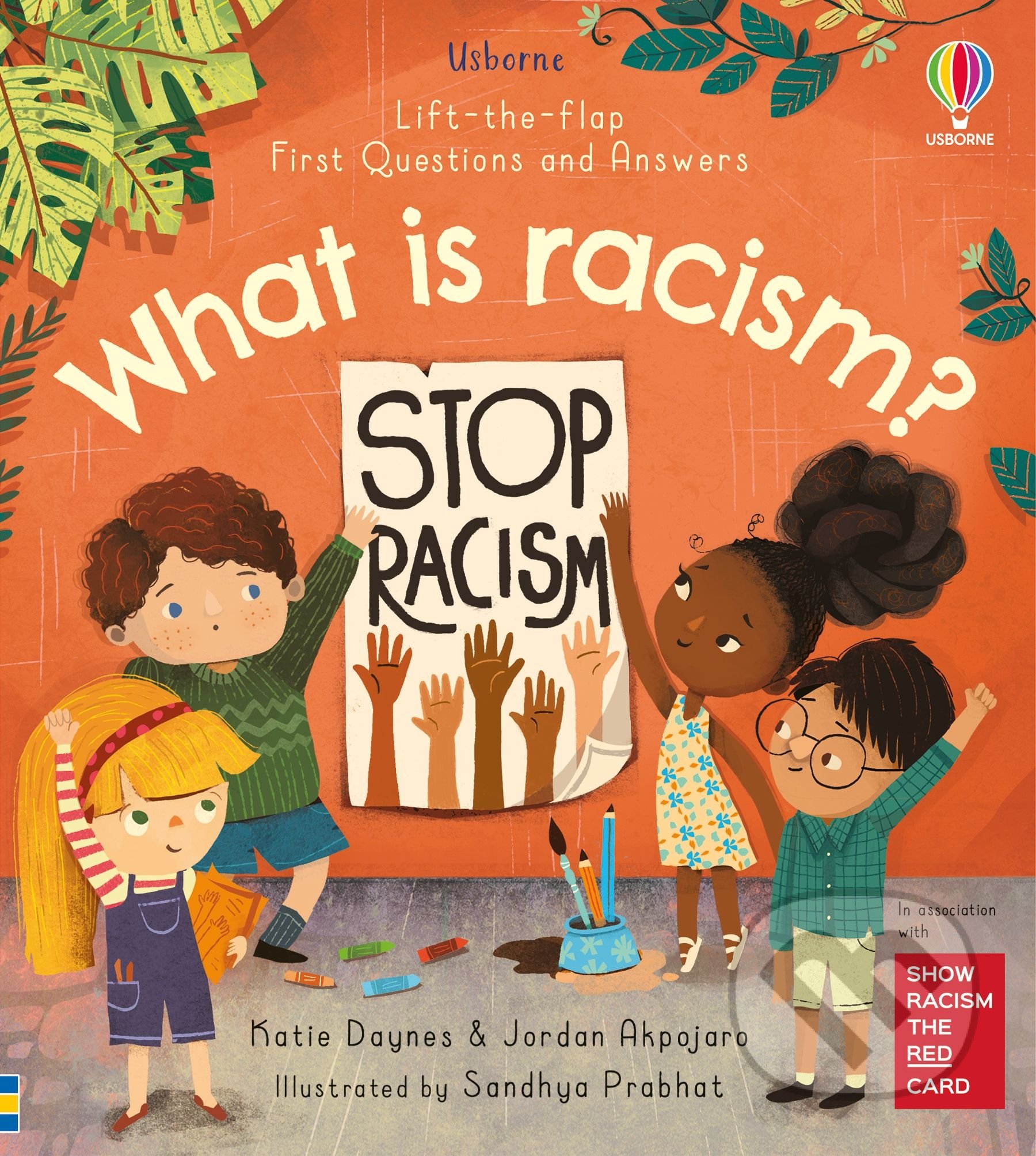 Kniha: What is racism? (Jordan Akpojaro a Katie Daynes). Usborne, 2021 Kniha: What is racism? (Jordan Akpojaro a Katie Daynes). Usborne, 2021