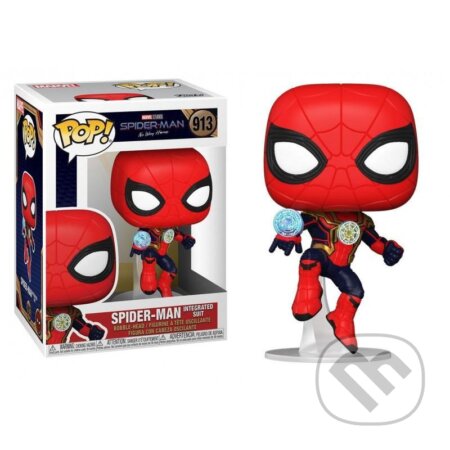 Funko POP: Spider-Man No Way Home - Spider-Man (Integrated Suit) (Funko). Funko, 2021 Funko POP: Spider-Man No Way Home - Spider-Man (Integrated Suit) (Funko). Funko, 2021