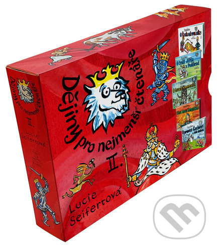 Kniha: Dějiny pro nejmenší II. (Lucie Seifertová). Petr Prchal, 2021 Kniha: Dějiny pro nejmenší II. (Lucie Seifertová). Petr Prchal, 2021