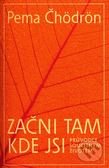 Kniha: Začni tam kde jsi (Pema Chödrön). Šťastní lidé, 2004 Kniha: Začni tam kde jsi (Pema Chödrön). Šťastní lidé, 2004