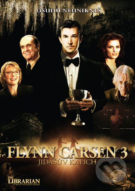 Film: Flynn Carsen 3: Jidášův kalich (Jonathan Frakes) (DVD). Magicbox, 2008 Film: Flynn Carsen 3: Jidášův kalich (Jonathan Frakes) (DVD). Magicbox, 2008