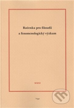 Kniha: Ročenka pro filosofii a fenomenologický výzkum 2011 (Togga). Togga, 2012 Kniha: Ročenka pro filosofii a fenomenologický výzkum 2011 (Togga). Togga, 2012