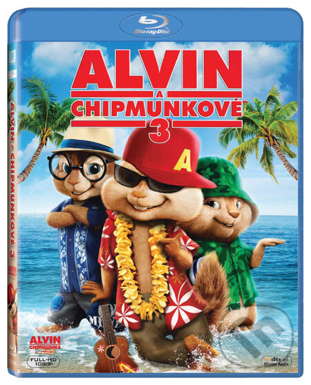 Film: Alvin a Chipmunkové 3 (Mike Mitchell) (Blu-ray). Bonton Film, 2011 Film: Alvin a Chipmunkové 3 (Mike Mitchell) (Blu-ray). Bonton Film, 2011
