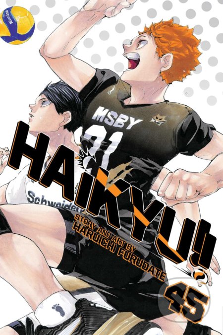Kniha: Haikyu!! 45 (Haruichi Furudate). Viz Media, 2021 Kniha: Haikyu!! 45 (Haruichi Furudate). Viz Media, 2021