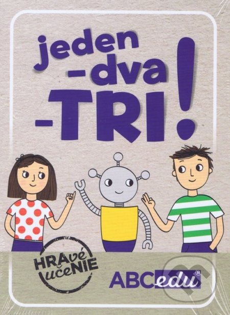Kniha: Jeden-dva-TRI! (Martina Totkovičová). ABCedu, 2021 Kniha: Jeden-dva-TRI! (Martina Totkovičová). ABCedu, 2021