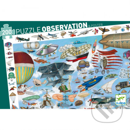 Puzzle: Aero Club: objavovacie puzzle (Djeco). Djeco, 2021 Puzzle: Aero Club: objavovacie puzzle (Djeco). Djeco, 2021