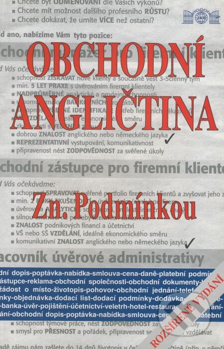 Kniha: Obchodní angličtina (J&M Písek). J&M Písek, 2006 Kniha: Obchodní angličtina (J&M Písek). J&M Písek, 2006