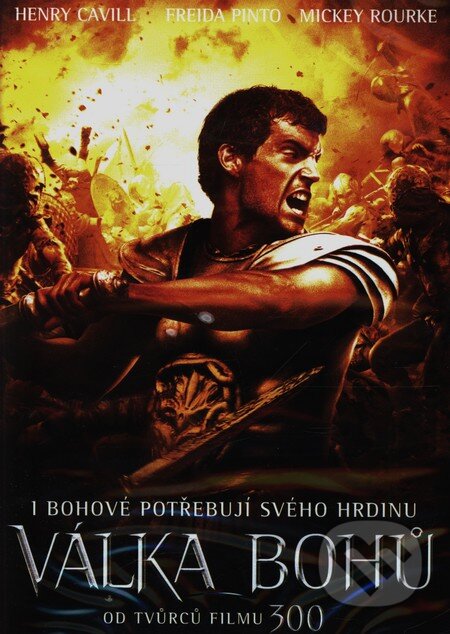 Film: Válka Bohů (Tarsem Singh) (DVD). Hollywood, 2011 Film: Válka Bohů (Tarsem Singh) (DVD). Hollywood, 2011