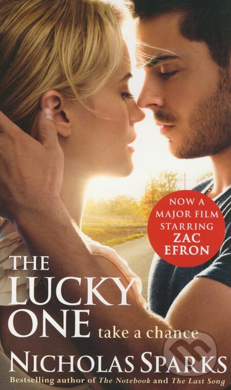 Kniha: The Lucky One (Nicholas Sparks). Sphere, 2012 Kniha: The Lucky One (Nicholas Sparks). Sphere, 2012