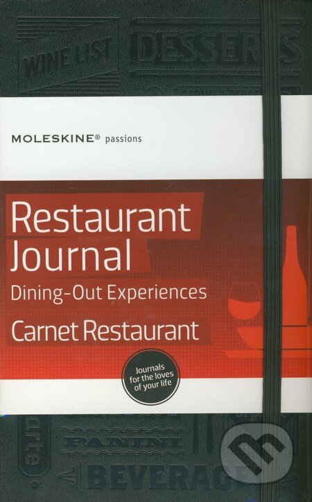 Moleskine Passions - stredný Restaurant Journal zápisník (Moleskine). Moleskine Moleskine Passions - stredný Restaurant Journal zápisník (Moleskine). Moleskine