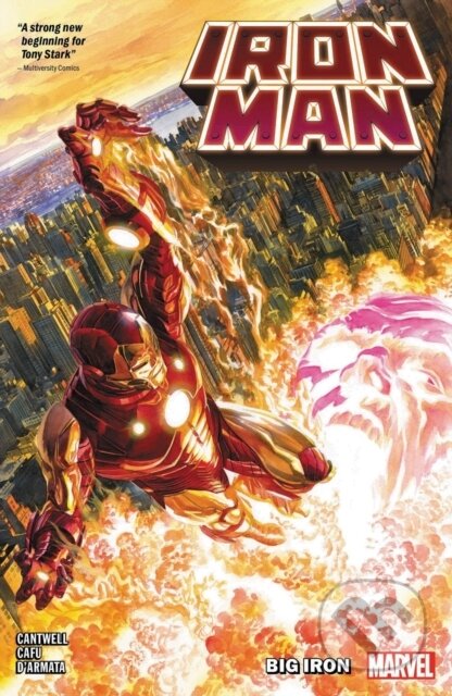Kniha: Iron Man 1 (Christopher Cantwell). Marvel, 2021 Kniha: Iron Man 1 (Christopher Cantwell). Marvel, 2021