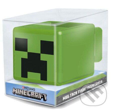 Keramický 3D hrnček Minecraft: Creeper (). , 2021 Keramický 3D hrnček Minecraft: Creeper (). , 2021