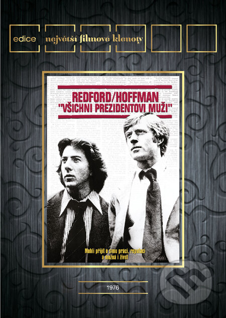 Film: Všichni prezidentovi muži - Filmové klenoty (Alan J. Pakula a Alan J. Pakula) (DVD). Magicbox, 1976 Film: Všichni prezidentovi muži - Filmové klenoty (Alan J. Pakula a Alan J. Pakula) (DVD). Magicbox, 1976