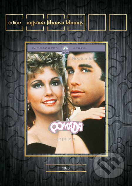 Film: Pomáda - Filmové klenoty (Randal Kleiser) (DVD). Magicbox, 1978 Film: Pomáda - Filmové klenoty (Randal Kleiser) (DVD). Magicbox, 1978