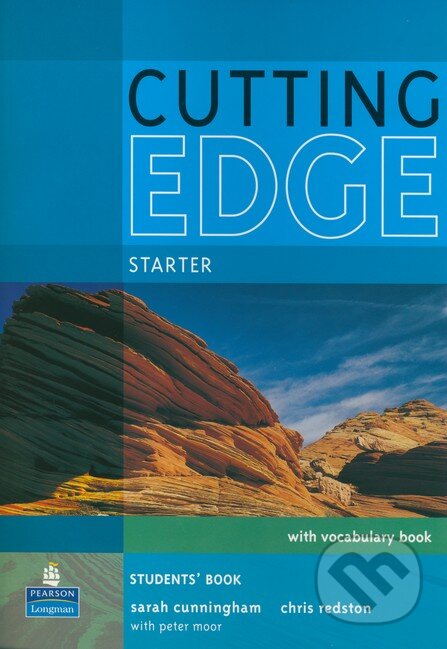 Kniha: Cutting Edge - Starter: Student's Book with CD-ROM (Chris Redston, Peter Moor a Sarah Cunningham). Pearson, Longman, 2011 Kniha: Cutting Edge - Starter: Student's Book with CD-ROM (Chris Redston, Peter Moor a Sarah Cunningham). Pearson, Longman, 2011