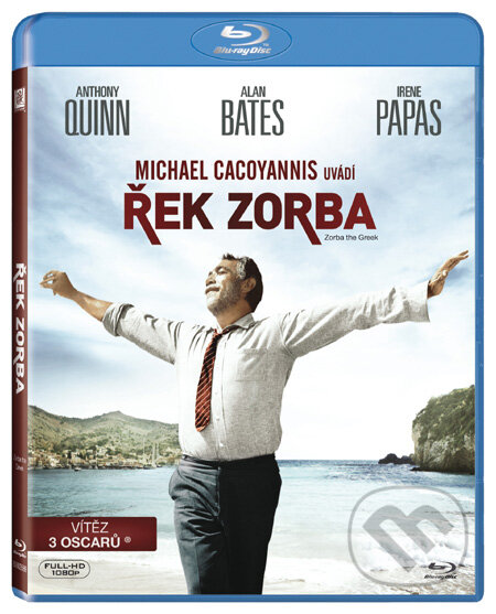 Film: Řek Zorba (Michael Cacoyannis a Michalis Kakojannis) (Blu-ray). Bonton Film, 1964 Film: Řek Zorba (Michael Cacoyannis a Michalis Kakojannis) (Blu-ray). Bonton Film, 1964