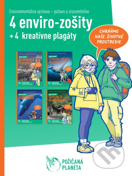 Kniha: Set 4 enviro zošity (Imrich Jakab, Mária Sendecká, Lucia Szabová a Jaroslav Blaško). Cesty za tichom, 2021 Kniha: Set 4 enviro zošity (Imrich Jakab, Mária Sendecká, Lucia Szabová a Jaroslav Blaško). Cesty za tichom, 2021