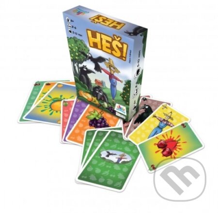 Spoločenská hra: Heš! (Paco Yanez). Ludopolis, 2021 Spoločenská hra: Heš! (Paco Yanez). Ludopolis, 2021