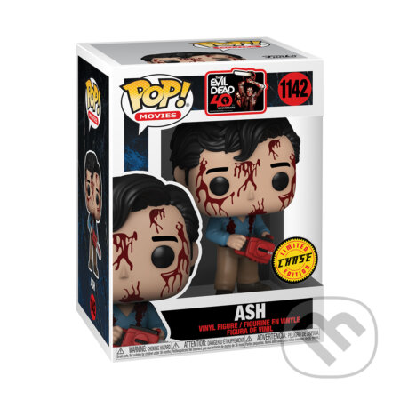 Funko POP! Movies: Evil Dead Anniversary - Ash w/(BD) Chase (Magicbox FanStyle). Magicbox FanStyle, 2021 Funko POP! Movies: Evil Dead Anniversary - Ash w/(BD) Chase (Magicbox FanStyle). Magicbox FanStyle, 2021