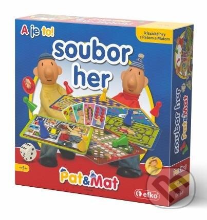 Společenská hra: PAT A MAT - Soubor her (EFKO karton s.r.o.). EFKO karton s.r.o. Společenská hra: PAT A MAT - Soubor her (EFKO karton s.r.o.). EFKO karton s.r.o.