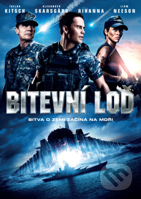 Film: Bitevní loď (Peter Berg) (DVD). Magicbox, 2021 Film: Bitevní loď (Peter Berg) (DVD). Magicbox, 2021