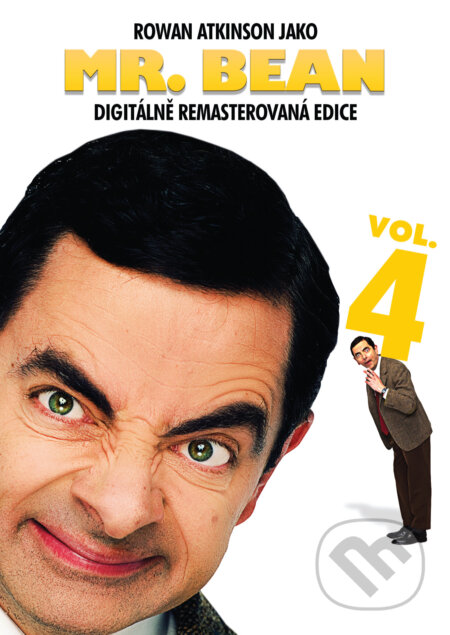 Film: Mr. Bean S1 Vol.4 digitálně remasterovaná edice (John Birkin a John Howard Davies) (DVD). Magicbox, 2021 Film: Mr. Bean S1 Vol.4 digitálně remasterovaná edice (John Birkin a John Howard Davies) (DVD). Magicbox, 2021