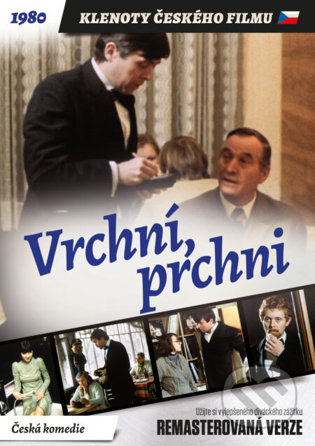 Film: Vrchní, prchni (remasterovaná verze) (Ladislav Smoljak) (DVD). Magicbox, 2021 Film: Vrchní, prchni (remasterovaná verze) (Ladislav Smoljak) (DVD). Magicbox, 2021