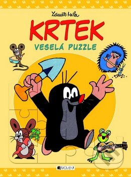 Kniha: Krtek veselá puzzle (Zdeněk Miler). Nakladatelství Fragment, 2011 Kniha: Krtek veselá puzzle (Zdeněk Miler). Nakladatelství Fragment, 2011