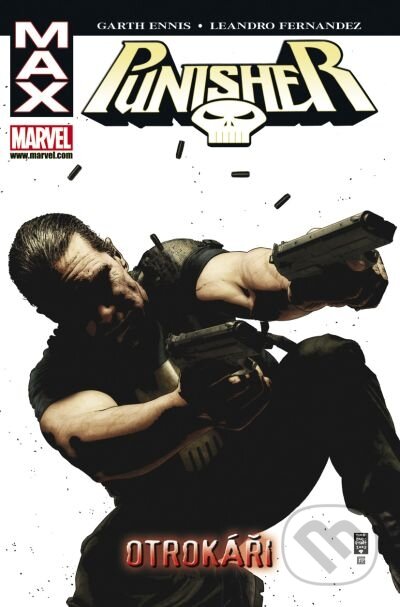 Kniha: Punisher: Otrokáři (Garth Ennis a Leandro Fernandez). BB/art, 2012 Kniha: Punisher: Otrokáři (Garth Ennis a Leandro Fernandez). BB/art, 2012
