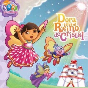 Kniha: Dora salva el Reino de Cristal (Molly Reisner). Libros Para Ninos Kniha: Dora salva el Reino de Cristal (Molly Reisner). Libros Para Ninos