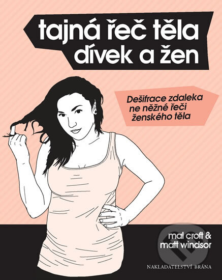 Kniha: Tajná řeč těla dívek a žen (Mal Croft a Matt Windsor). Brána, 2012 Kniha: Tajná řeč těla dívek a žen (Mal Croft a Matt Windsor). Brána, 2012