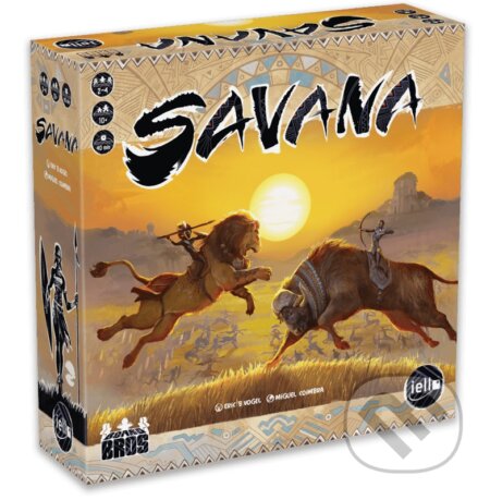 Spoločenská hra: Savana (Eric B. Vogel). , 2021 Spoločenská hra: Savana (Eric B. Vogel). , 2021