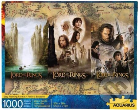 Puzzle: Lord Of The Rings: Triptych (). , 2021 Puzzle: Lord Of The Rings: Triptych (). , 2021