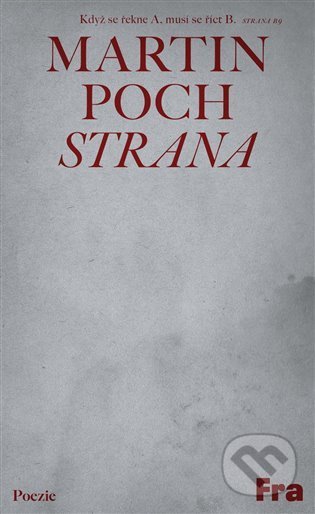 Kniha: Strana (Martin Poch). Fra, 2022 Kniha: Strana (Martin Poch). Fra, 2022