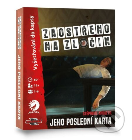 Spoločenská hra: Zaostřeno na zločin - Jeho poslední karta (ADC BF). ADC BF, 2021 Spoločenská hra: Zaostřeno na zločin - Jeho poslední karta (ADC BF). ADC BF, 2021
