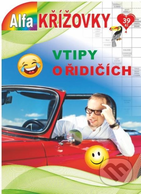 Kniha: Křížovky 4/2021 - Vtipy o řidičích (Alfasoft). Alfasoft, 2021 Kniha: Křížovky 4/2021 - Vtipy o řidičích (Alfasoft). Alfasoft, 2021