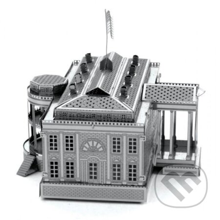 Puzzle: Metal Earth 3D kovový model Bílý dům/White House (Piatnik). Piatnik, 2021 Puzzle: Metal Earth 3D kovový model Bílý dům/White House (Piatnik). Piatnik, 2021