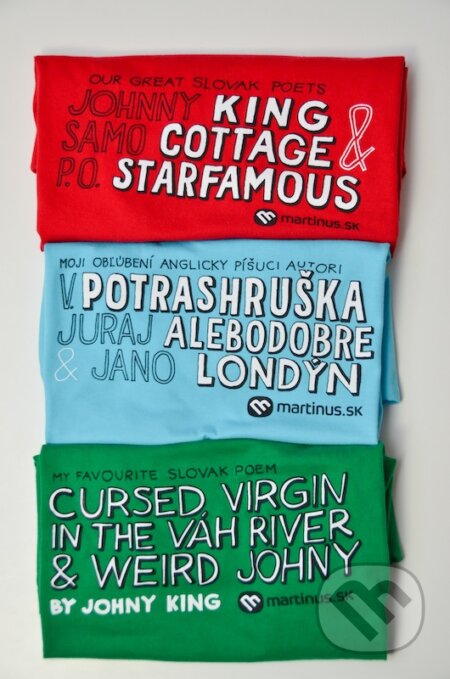 Set 3 literárnych tričiek Martinus.sk (Martinus). Martinus Set 3 literárnych tričiek Martinus.sk (Martinus). Martinus