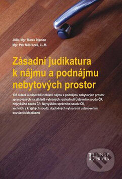 Kniha: Zásadní judikatura k nájmu a podnájmu nebytových prostor (Marek Disman a Petr Měšťánek). Linde, 2012 Kniha: Zásadní judikatura k nájmu a podnájmu nebytových prostor (Marek Disman a Petr Měšťánek). Linde, 2012