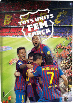 Diář Lyra denní FC Barcelona, Stil calendars, 2012