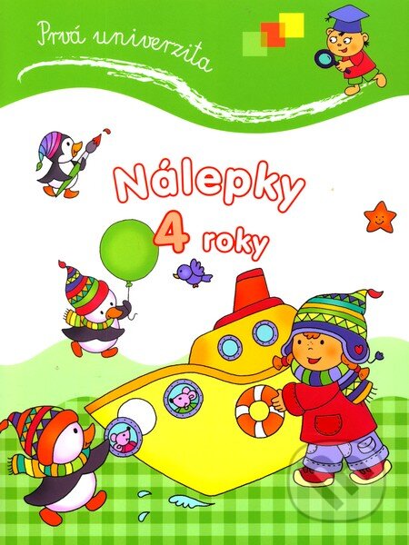 Kniha: Prvá univerzita: Nálepky 4 roky (Slovart). Slovart, 2012 Kniha: Prvá univerzita: Nálepky 4 roky (Slovart). Slovart, 2012