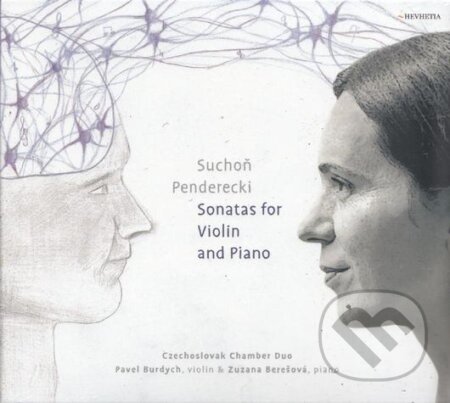 Hudební CD: Československé komorné duo: Suchoň/Penderecki: Sonatas for Violin and Piano (Hudobné albumy). Hudobné albumy, 2021 Hudební CD: Československé komorné duo: Suchoň/Penderecki: Sonatas for Violin and Piano (Hudobné albumy). Hudobné albumy, 2021