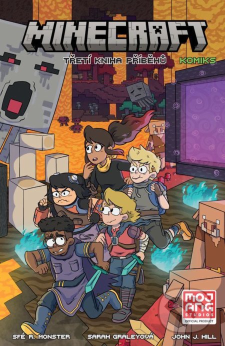 Kniha: Minecraft komiks: Třetí kniha příběhů (Sfé R. Monster). Crew, 2021 Kniha: Minecraft komiks: Třetí kniha příběhů (Sfé R. Monster). Crew, 2021