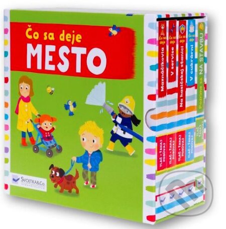 Kniha: Čo sa deje: Mesto (Jo Byatt a Louise Foreshaw). Svojtka&Co., 2022 Kniha: Čo sa deje: Mesto (Jo Byatt a Louise Foreshaw). Svojtka&Co., 2022