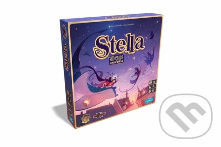 Spoločenská hra: Stella (Gérald Cattiaux a Jean-Louis Roubira). ADC BF, 2021 Spoločenská hra: Stella (Gérald Cattiaux a Jean-Louis Roubira). ADC BF, 2021