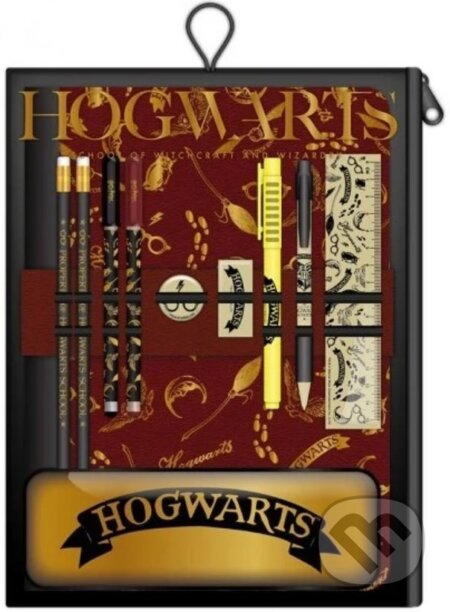 Set 10 školských a písacích pomôcok Harry Potter: Rokfort, Harry Potter, 2021